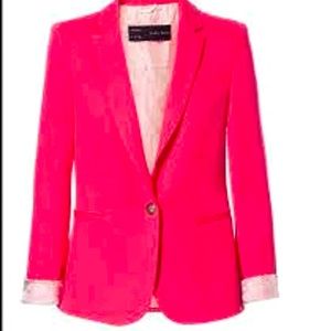 Zara coral blazer